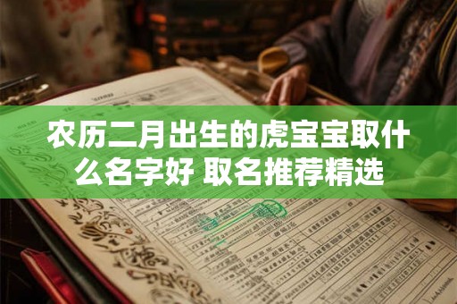 农历二月出生的虎宝宝取什么名字好 取名推荐精选