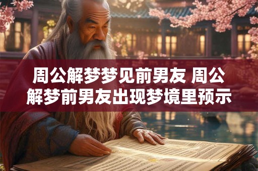 周公解梦梦见前男友 周公解梦前男友出现梦境里预示什么