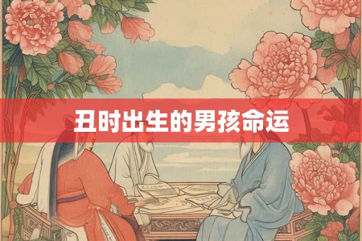丑时出生的男孩命运