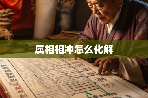 属相相冲怎么化解