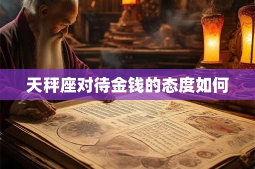 天秤座对待金钱的态度如何