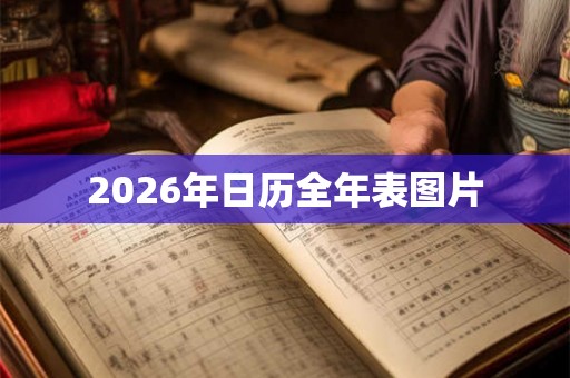 2026年日历全年表图片