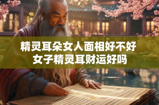 精灵耳朵女人面相好不好 女子精灵耳财运好吗