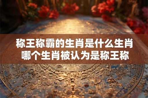 称王称霸的生肖是什么生肖 哪个生肖被认为是称王称霸的生肖 称王称霸的生肖是什么生肖 哪个生肖被认为是称王称霸的生肖