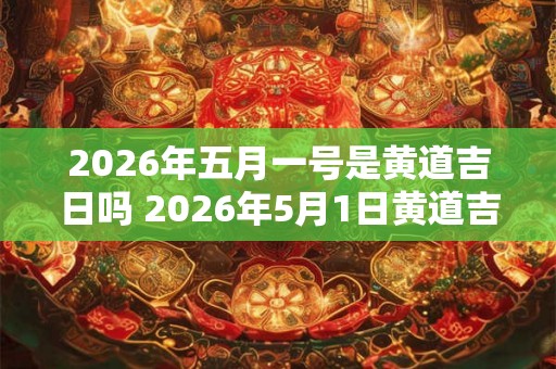 2026年五月一号是黄道吉日吗 2026年5月1日黄道吉日