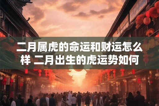 二月属虎的命运和财运怎么样 二月出生的虎运势如何