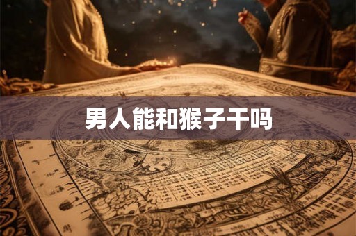 男人能和猴子干吗