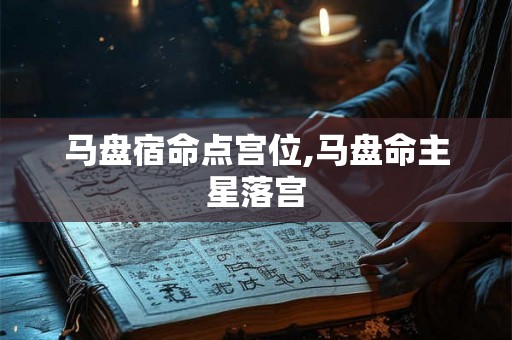 马盘宿命点宫位,马盘命主星落宫