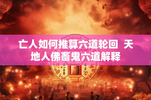亡人如何推算六道轮回  天地人佛畜鬼六道解释