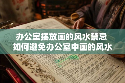 办公室摆放画的风水禁忌 如何避免办公室中画的风水禁忌