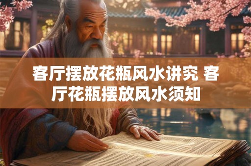 客厅摆放花瓶风水讲究 客厅花瓶摆放风水须知