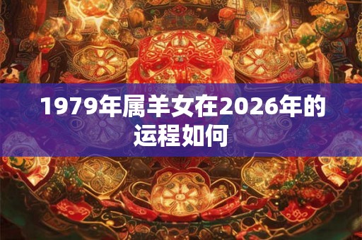 1979年属羊女在2026年的运程如何