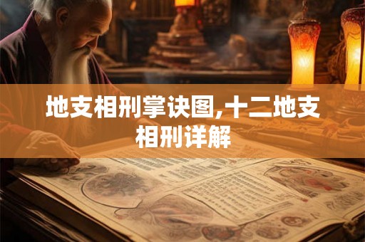 地支相刑掌诀图,十二地支相刑详解