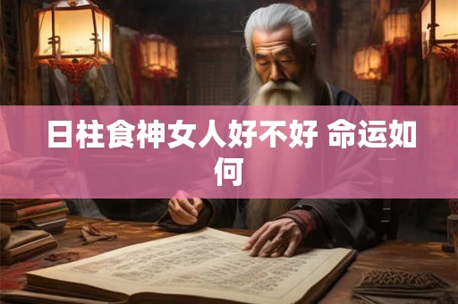 日柱食神女人好不好 命运如何