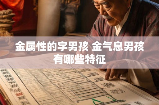 金属性的字男孩 金气息男孩有哪些特征 金属性的字男孩 金气息男孩有哪些特征