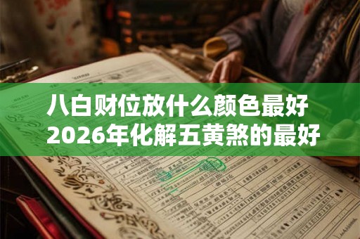 八白财位放什么颜色最好  2026年化解五黄煞的最好方法