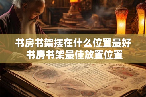 书房书架摆在什么位置最好 书房书架最佳放置位置