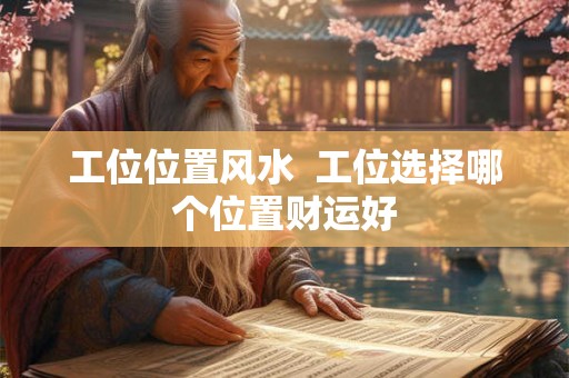 工位位置风水  工位选择哪个位置财运好