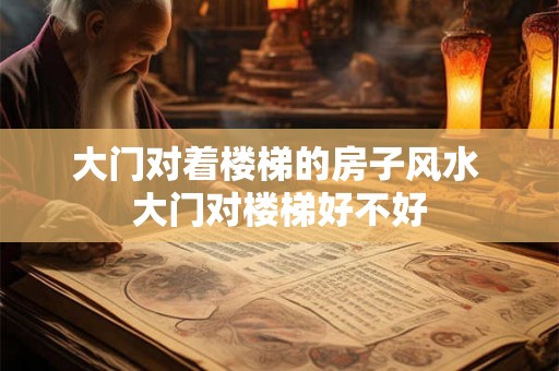 大门对着楼梯的房子风水 大门对楼梯好不好