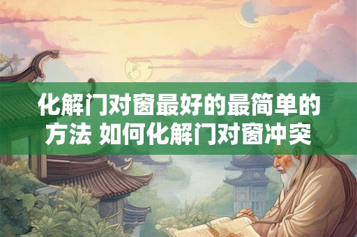 化解门对窗最好的最简单的方法 如何化解门对窗冲突 化解门对窗最好的最简单的方法 如何化解门对窗冲突