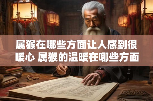 属猴在哪些方面让人感到很暖心 属猴的温暖在哪些方面