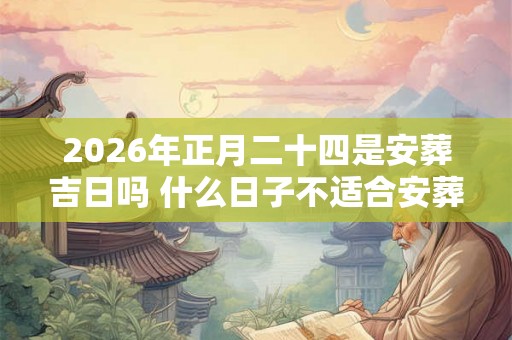 2026年正月二十四是安葬吉日吗 什么日子不适合安葬 2026年正月二十四是安葬吉日吗 什么日子不适合安葬