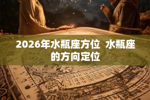 2026年水瓶座方位  水瓶座的方向定位