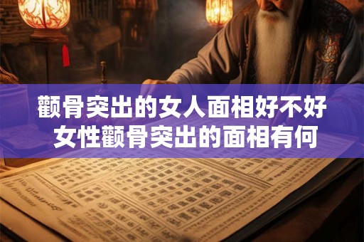 颧骨突出的女人面相好不好 女性颧骨突出的面相有何含义是否有好处