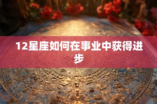 12星座如何在事业中获得进步 12星座如何在事业中获得进步