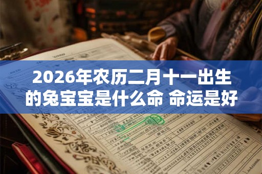 2026年农历二月十一出生的兔宝宝是什么命 命运是好是坏