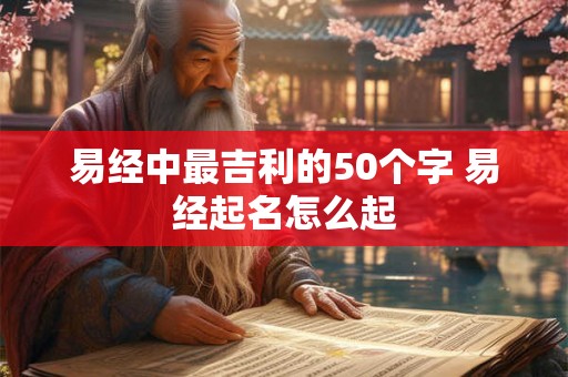 易经中最吉利的50个字 易经起名怎么起 易经中最吉利的50个字 易经起名怎么起