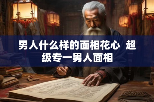 男人什么样的面相花心  超级专一男人面相