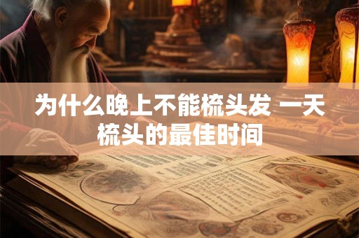 为什么晚上不能梳头发 一天梳头的最佳时间 为什么晚上不能梳头发 一天梳头的最佳时间