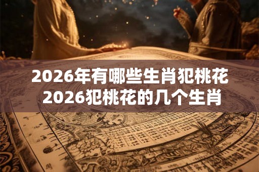 2026年有哪些生肖犯桃花 2026犯桃花的几个生肖