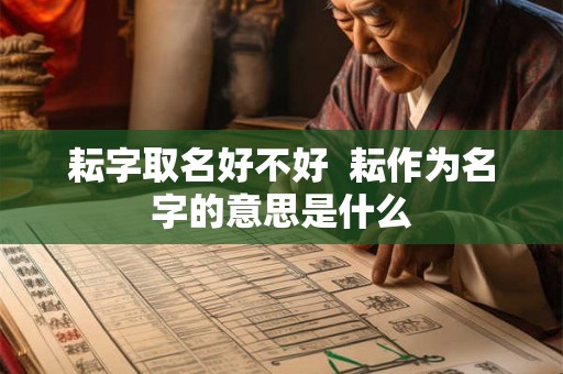 耘字取名好不好  耘作为名字的意思是什么