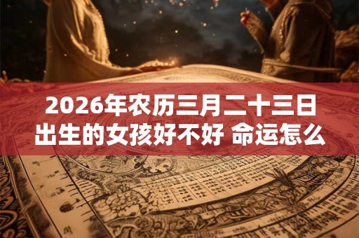 2026年农历三月二十三日出生的女孩好不好 命运怎么样