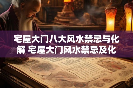 宅屋大门八大风水禁忌与化解 宅屋大门风水禁忌及化解