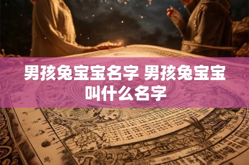 男孩兔宝宝名字 男孩兔宝宝叫什么名字 男孩兔宝宝名字 男孩兔宝宝叫什么名字
