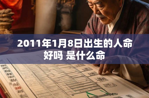 2011年1月8日出生的人命好吗 是什么命
