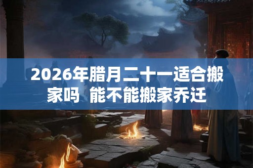 2026年腊月二十一适合搬家吗  能不能搬家乔迁