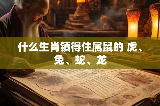 什么生肖镇得住属鼠的 虎、兔、蛇、龙