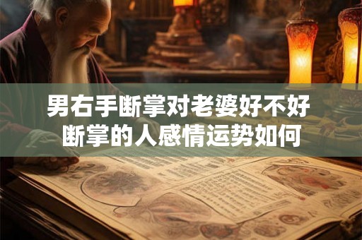 男右手断掌对老婆好不好 断掌的人感情运势如何