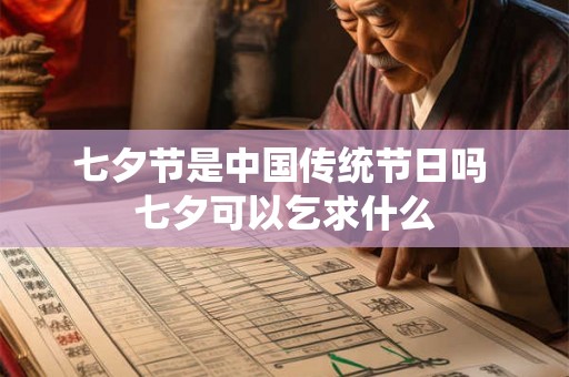 七夕节是中国传统节日吗 七夕可以乞求什么