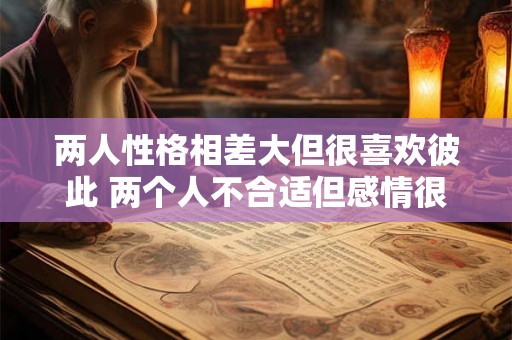 两人性格相差大但很喜欢彼此 两个人不合适但感情很好