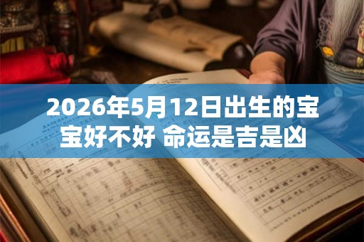 2026年5月12日出生的宝宝好不好 命运是吉是凶