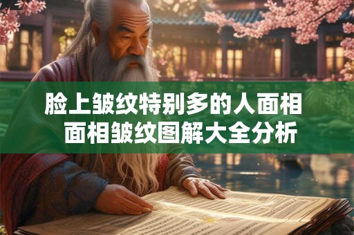 脸上皱纹特别多的人面相 面相皱纹图解大全分析 脸上皱纹特别多的人面相 面相皱纹图解大全分析