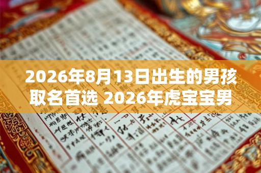 2026年8月13日出生的男孩取名首选 2026年虎宝宝男孩起名注意事项 2026年8月13日出生的男孩取名首选 2026年虎宝宝男孩起名注意事项