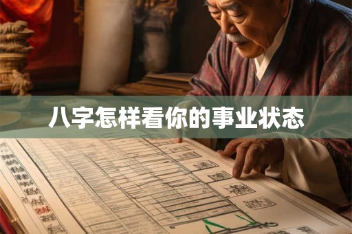 八字怎样看你的事业状态