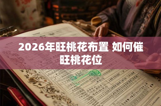 2026年旺桃花布置 如何催旺桃花位