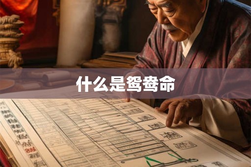 什么是鸳鸯命